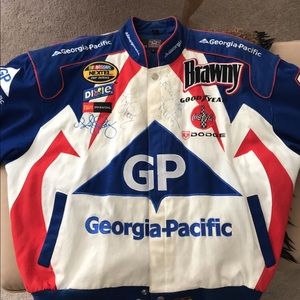 G Pacific Racing Jacket Signed by Richard Petty